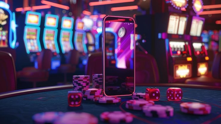 Pengguna mengakses layanan hiburan digital melalui perangkat mobile dengan pengalaman optimal